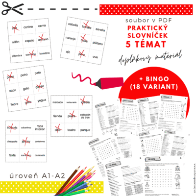 Praktický slovníček ve španělštině (5. témat)