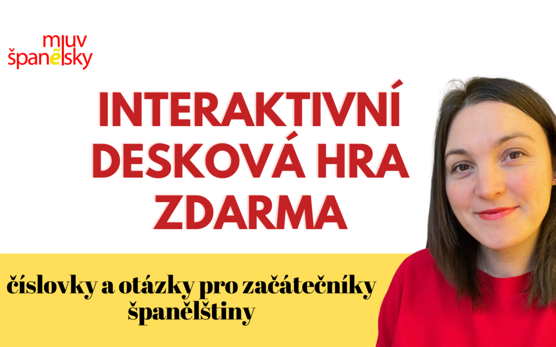 Mluvte španělsky: interaktivní desková hra zdarma