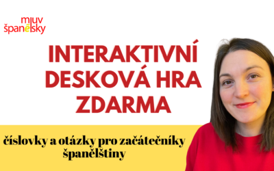 Mluvte španělsky: interaktivní desková hra zdarma
