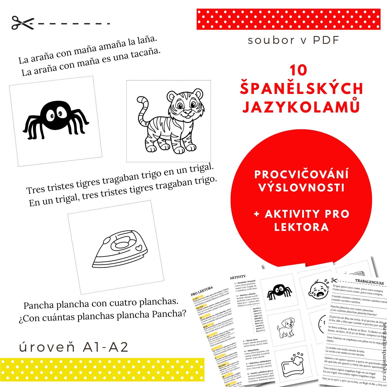 Jazykolamy ve španělštině (trabalenguas)